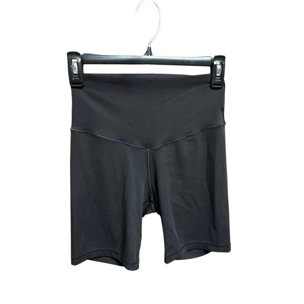 Offline by Aerie Womens Black High Rise 7” Bike Shorts Sz M NEW